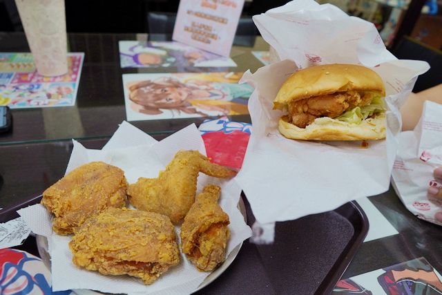 KLG灣裡店：動漫風格的炸雞速食店！動漫迷必朝聖！台南灣裡特色美食