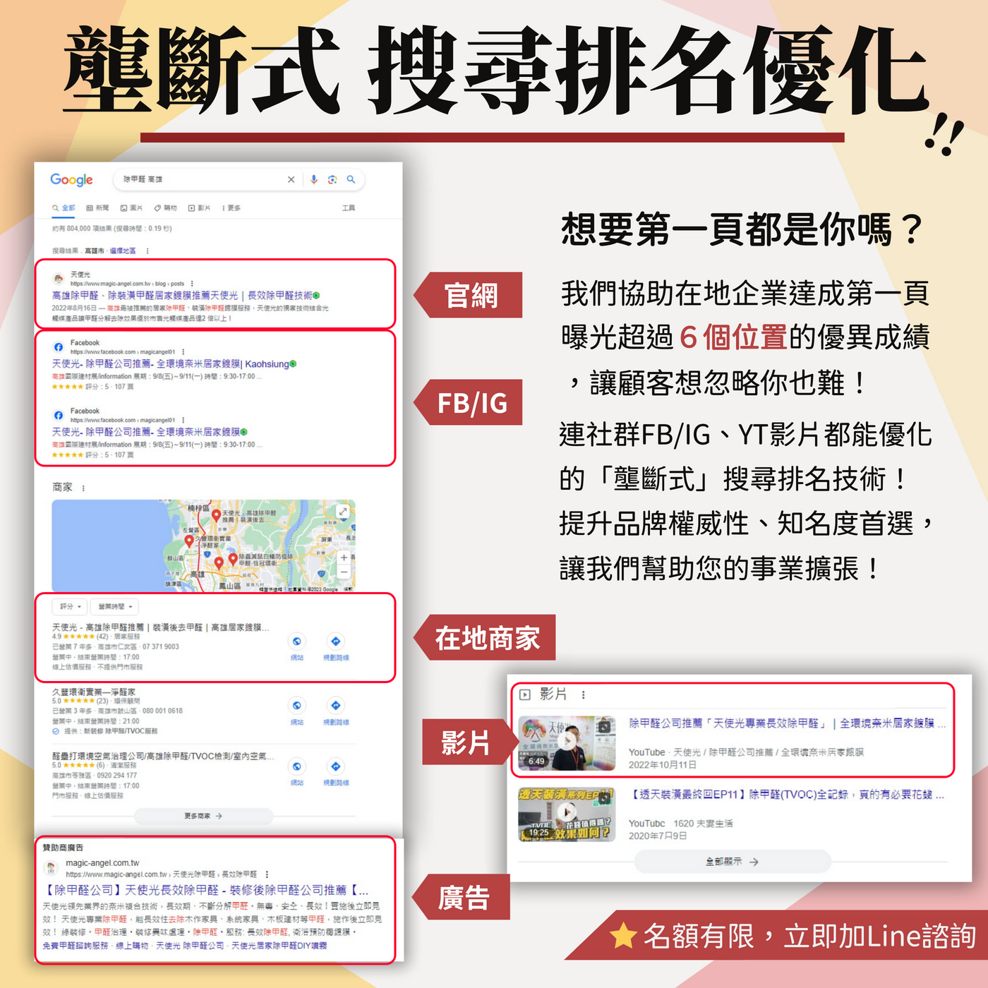 【漢提斯SEO】壟斷式搜尋優化SEO